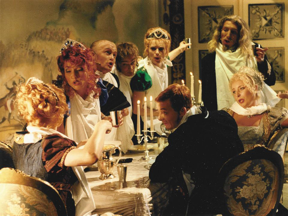 Petra Madita Pape in der Rolle der Prinzessin Elisa in Catharine- Das Musical am Theater Aachen